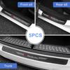 XKD1   1/4/5Pcs Carbon Fiber Car Door Sill Protector Stickers For Mercedes Benz CLS A200 GLK CLK A260 GLC Interior Mouldings MKTTZ-BENN