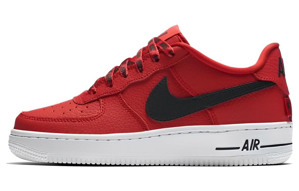 

Nike Air Force 1 Low NBA University Red GS 820438-606 38.5