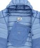Sunlovetour Hooded Fly Light Down Jacket Light Blue