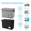 Magazine Book Storage Box Large Capacity Foldable Cabinet Organizer Box Multifunctional Sundries Storage Box