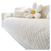 Pure Cotton Sofa Cushion Four Seasons Universal Anti-Slip Seat Cushion Cover Towel Simple Solid Color Printing Sofa Cover Cover Cloth