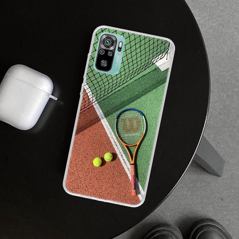 Tennis Sport Phone Case Cover for Xiaomi Redmi Note 15 14 13 12 11 Pro Plus 14S 12S 11S 11T 11E 10S 10 Customized Fundas Redmi N