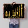 Rockets of the World Metal Poster Customized Wall Art Retro Vintage Tinplate Signs for Man Cave Office Decor Garage Decoration