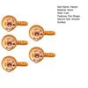 5Pcs Girl Hairpins Cartoon Multiple Patterns Pan Shape Secure Hold Hair Clips Side Bang Hair Pins Versatile Hair Accessories
