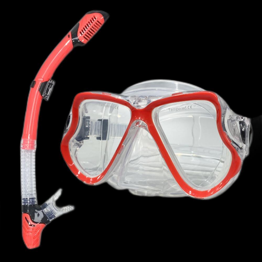 Diving Goggles Set, High-gloss Frame.