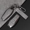 Alloy Car Key Cover Case For Byd Song Plus Ev Dolphin Seal U Dmi Atto 3 Sealion 6 Han Qin Car Keychain Key Shell Accessories