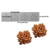 Leaf Pattern Design Cake Lace Mat Geometric Line Texture Dessert Decorating Tools  For Cake Baking