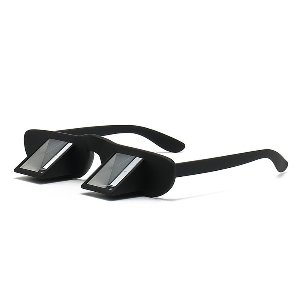 Refractive Climbing Clear Prism Glasses Hight Transparent Rectangle Sunglasses  Outdoor