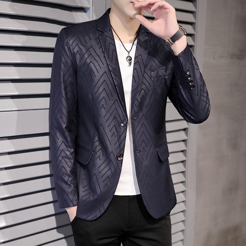 Cheap Suit Jacket Men's Trend Small Suit Men Korean Style Handsome Self