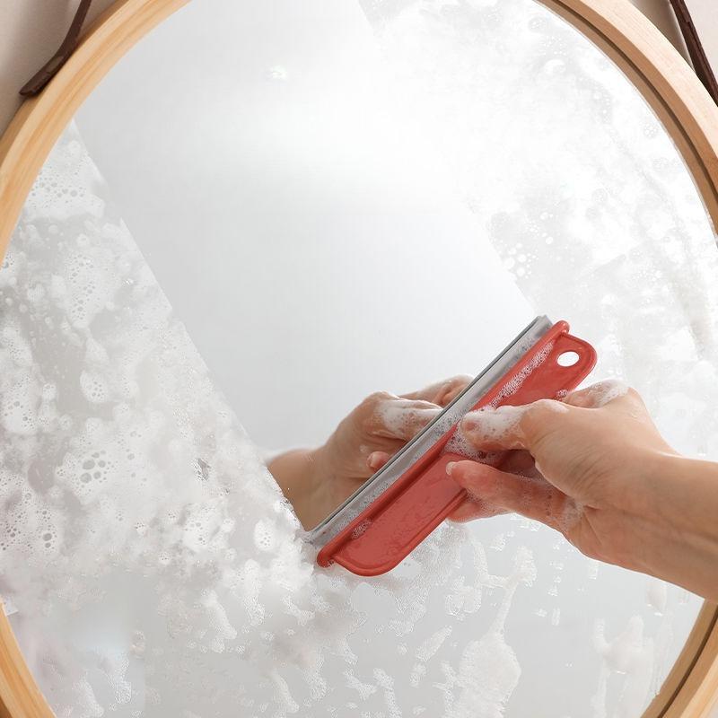 Glass Cleaning and Wiper Two-in-one Wiper, Bathroom Mirror, Wall and Window Cleaning Wonder Wiper