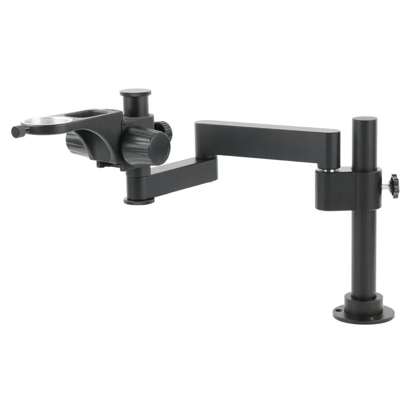 Articulating Arm Clamp Microscope Bracket 76mm 50mm Focusing Holder For Stereo Microscope Monocular lens Video Microscope Camera