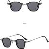 Men's Glasses Sun Protection UV Protection Fashion Personality Retro Hip Hop Punk Artistic Driving Commuter Square Small Frame Sunglasses