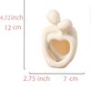 Abstract Embracing Couple Sculpture Resin Figurine Art Statue For Bedroom Tabletop Decor Romantic Centerpiece Gift For Couples