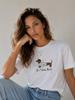T-Shirt with Dachshund Trendy