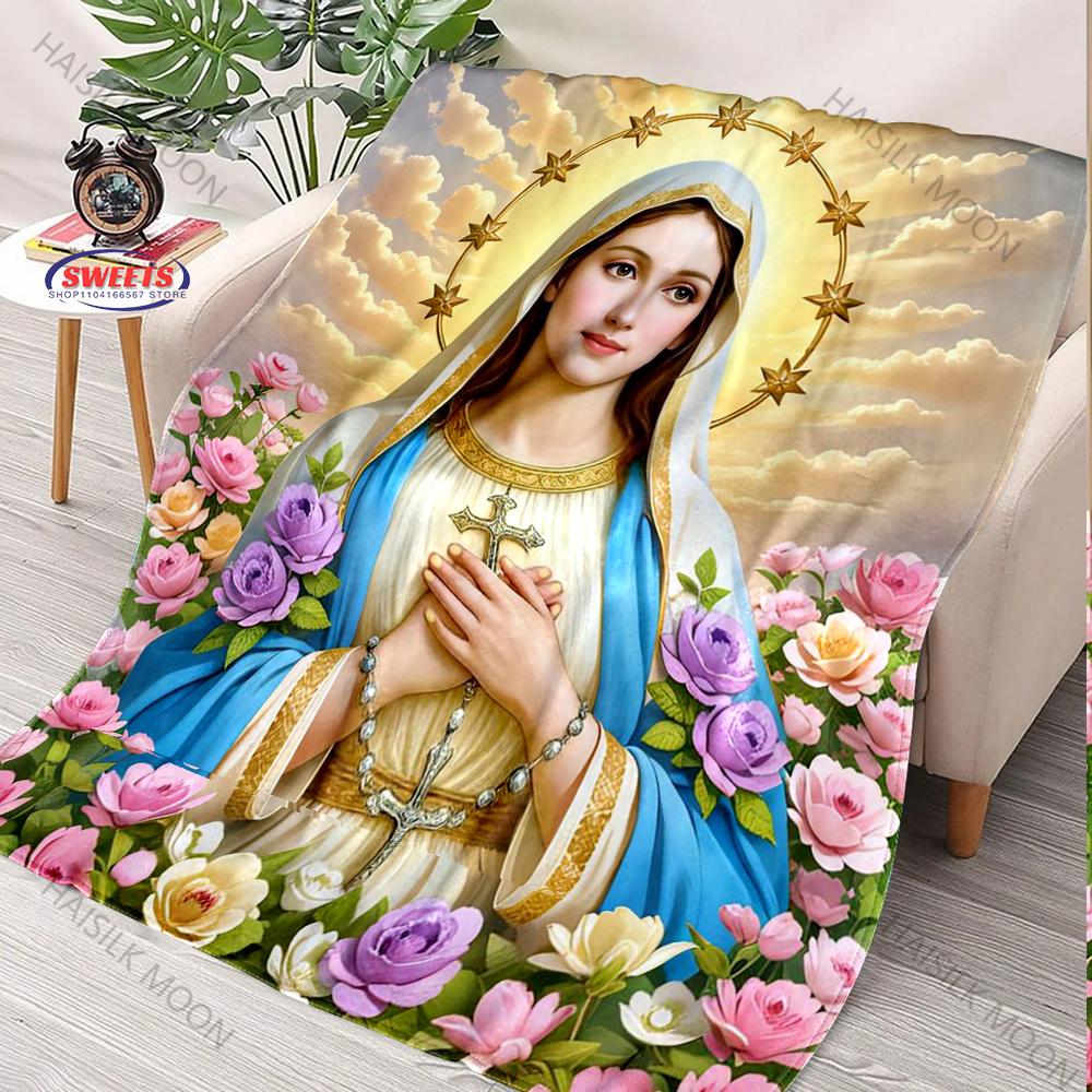 17 Styles Christian Gifts for Women Faith, Inspirational Gifts for Women, Man, Soft Fluffy Throw Blankets for Women Fast Arrival