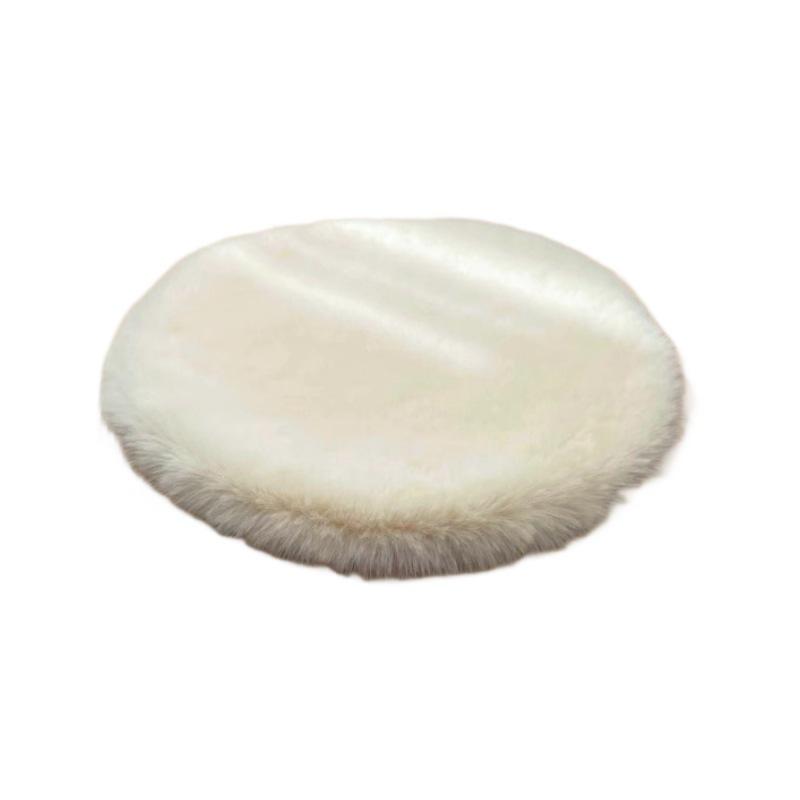 Plush Cat and Dog Nest: Warm Round Mat & Cushion for Winter