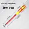 Industrial Grade Insulated Magnetic Phillips Screwdriver - High Hardness for Electrical Switches