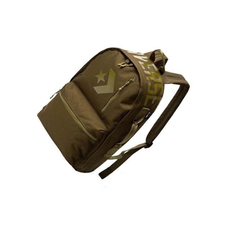 New Converse Polyester Backpack Regular Unisex Olive Green 10008268-A12