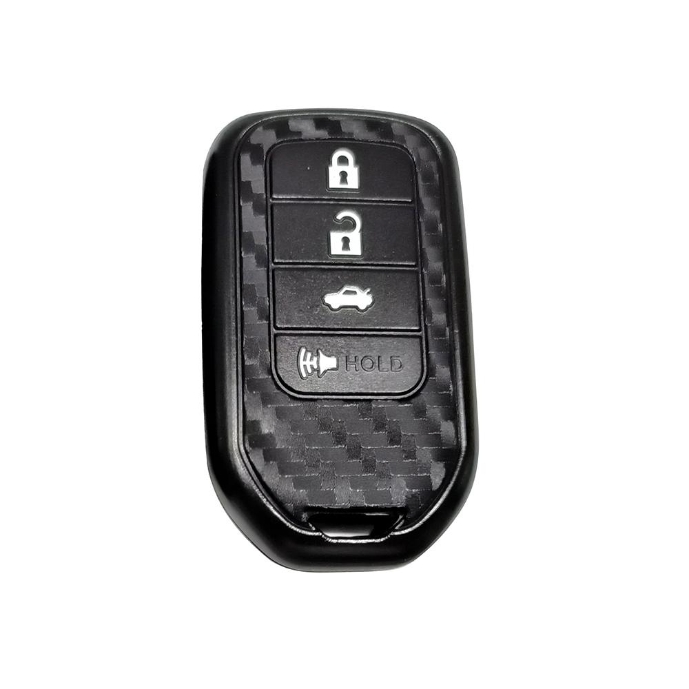 

Чехол для автомобильных ключей, подходящий для Honda Accord CRV URV XRV, цвет черной полосы 4 buttons
