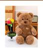 Rose Bouquet Bear Plush Doll - Cute Gift for Couples & Girls