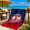 Serviette de plage Esprit d'équipe des Sydney Roosters, Séchage rapide, Facile d'entretien, Convient aussi bien pour le fitness que pour les vacances à la plage, Essentiel de sport
