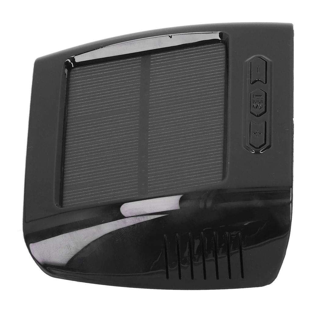 Car Tire Pressure Monitoring System Solar USB TPMS Temp Detection LCD Display Center Console Mounted with 4 Sensors