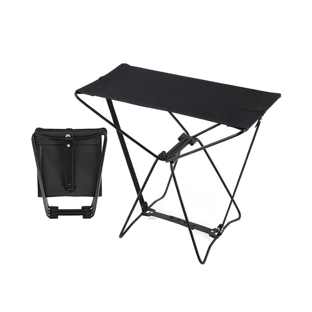 Portable Outdoor Folding Camping Stool with Oxford Cloth - Ideal for Fishing, Picnics, Leisure, and Sketching.