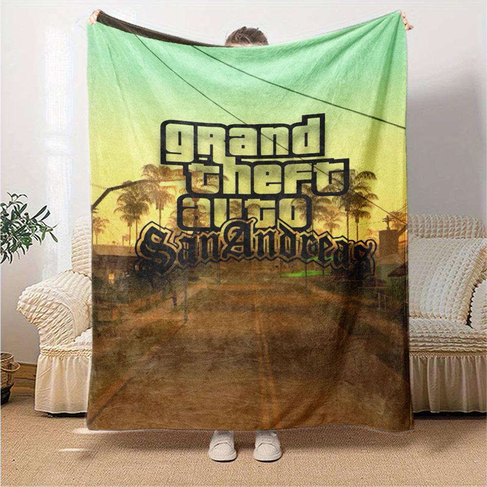Gta Blanket Ultra-Soft Perfect for Bed Bedding Office for All Occasions Digital Print Gifts For Family Or Friends