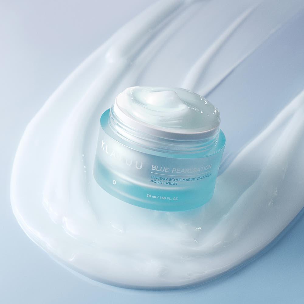 Klavuu Marine Collagen Aqua Gel Cream - Hydrating & Refreshing, 50ml
