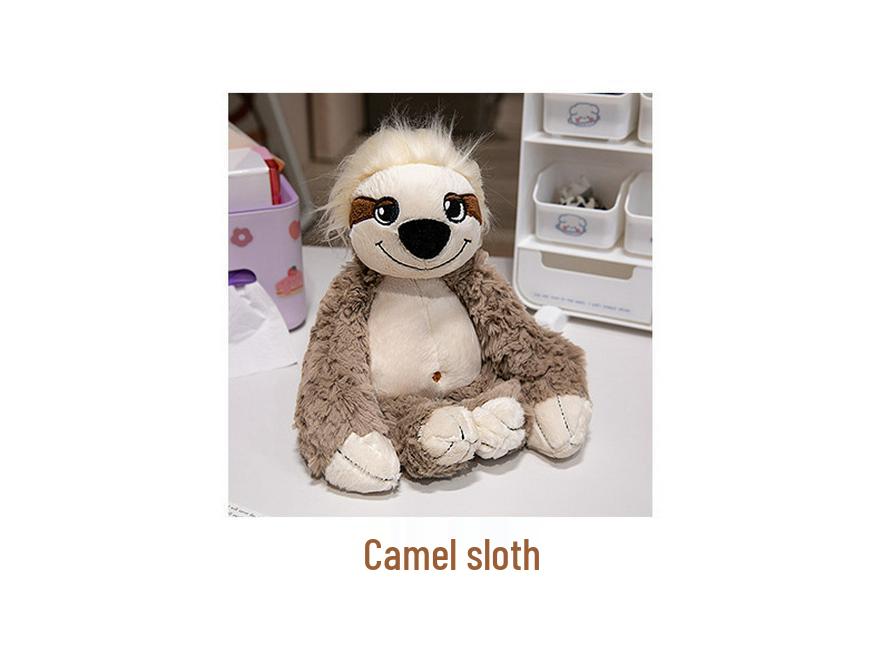 Fox & Raccoon Plush Toy - Realistic Wild Animal Sloth Doll Birthday Gift
