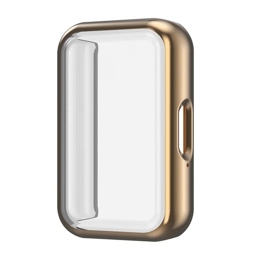 Plating Case For Samsung Galaxy Fit 3 Samrt Watch Full Coverage Screen Protector TPU Protective Cover For Samsung Galaxy Fit 3