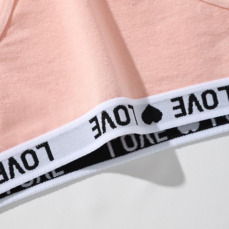 Chiloți de damă Chiloți sexy Drăguți cu litere Chiloți pentru fete Lenjerie de corp feminină respirabilă elastică