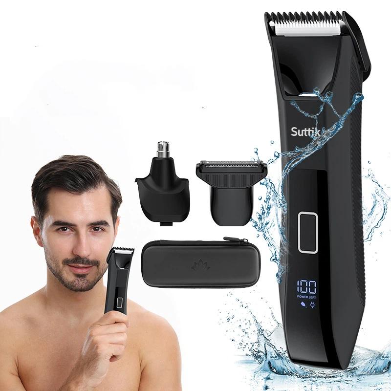 New Style Hair Clipper Men's Shaving Hair Cutter Body Hair Cutter Private Underarm Scraper Nose Hair Cutter Razor Set Private Cutter