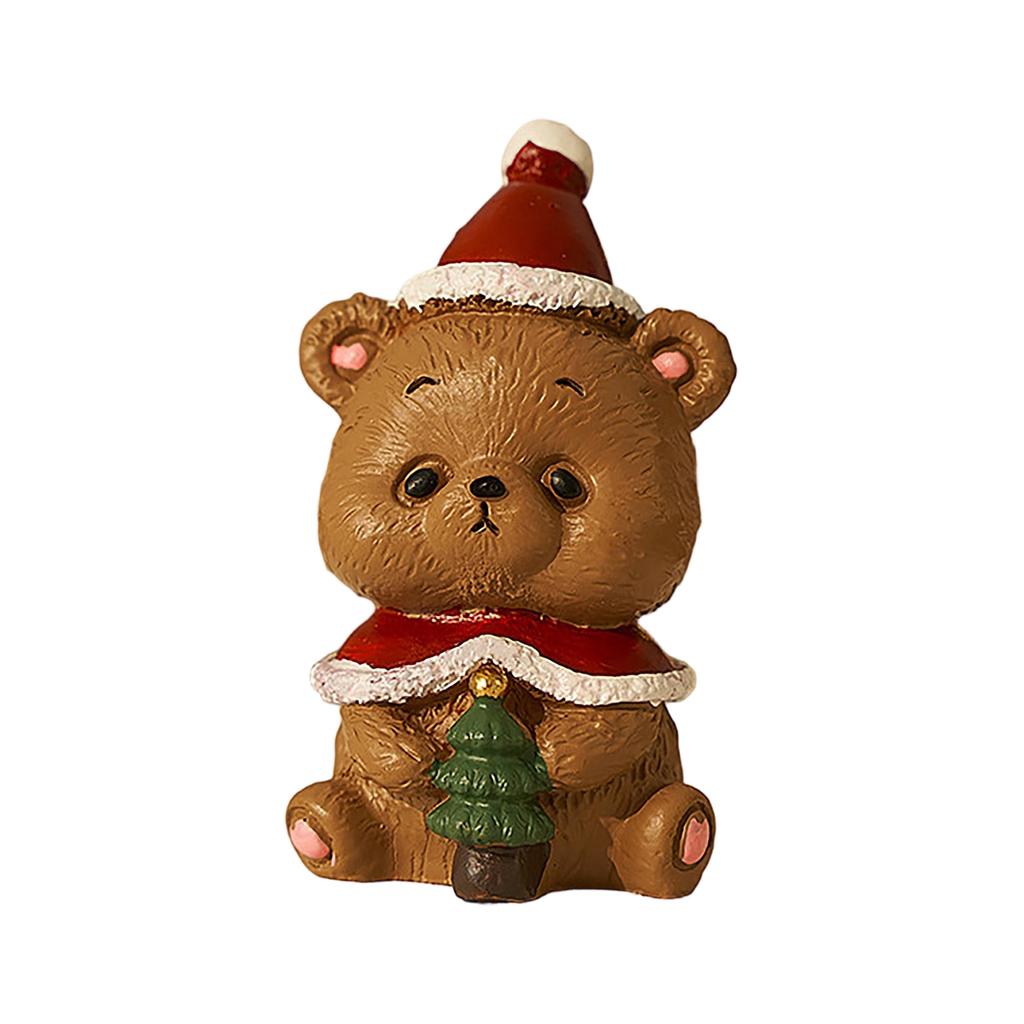 Christmas Desktop Ornament and Tree Decoration Gift Box for Kids, Holiday Party Toy