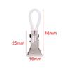 10Pcs Pack Portable Clothes Pegs Metal Colorful Laundry Tea Towel Hanging Clip
