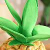 Pineapple Pillow Soft PP Cotton Filling Realistic Plushies Fruit Props Sofa Ornament Lovely Simulation Pineapple Stuffed Fruit Toy Home Decoration