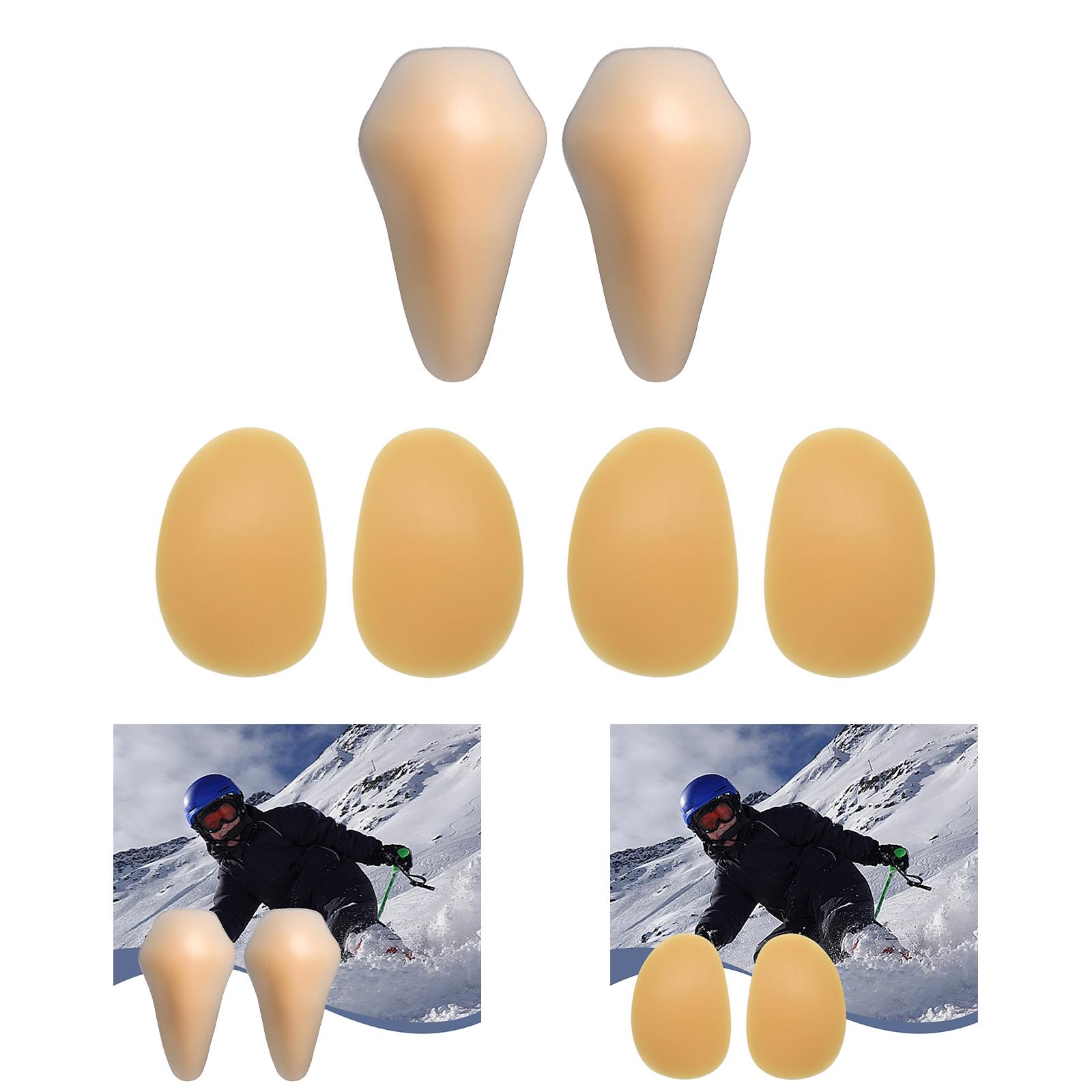 

2Pcs Silicone Pads Cushioning,Nonslip Guards Inner Wear Cushion for Skiing,Ateboarding,Snowboarding,Beginners,Roller Skating Style B