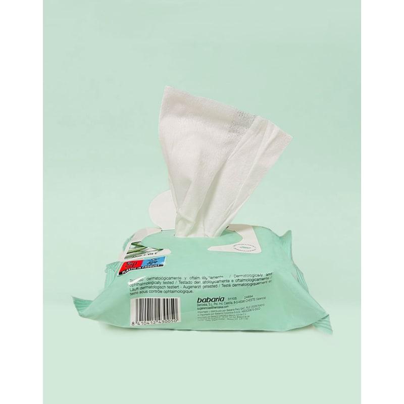 Aloe Makeup Remover Cleansing Tissues (25 Sheets)