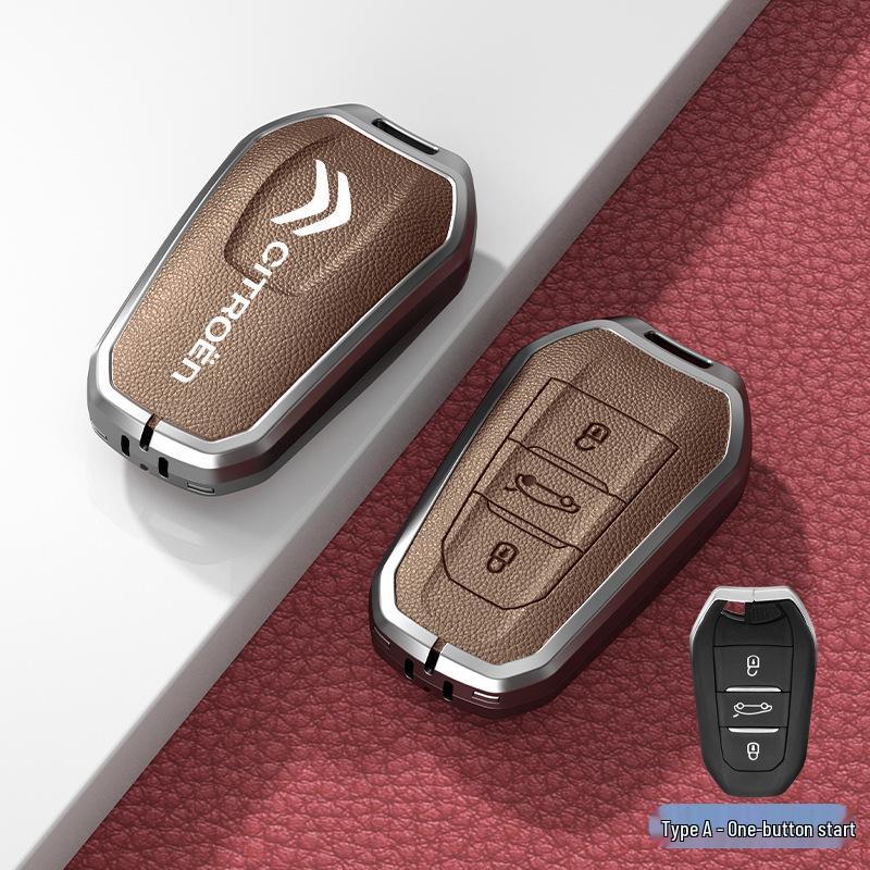 Car Key Cover & Buckle for Citroen C3XR, C4L, Tianyi, C5, C4 Sega, Elysee, C6 Models