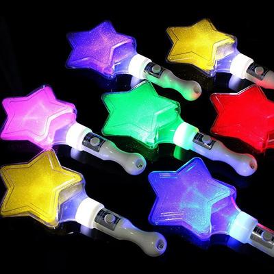 1-10Pcs Kpop Lightsticks Concert Support Rods Glow In The Dark Halloween Decoration Crazy Wedding Party Time Festival Accessorie