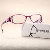 3PCS Anti-Blue Light Reading Glasses Unique Hollow Design Fashionable Flower Women's Color  Reading Glasses Power +1.0 To +4.0