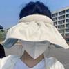 Topless Sun Protection Cap Sweet Foldable Visor Cap Simple Female Shell Hat  Sport