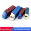 Multi-Color Miniature Transport Truck for Real Estate Model Displays