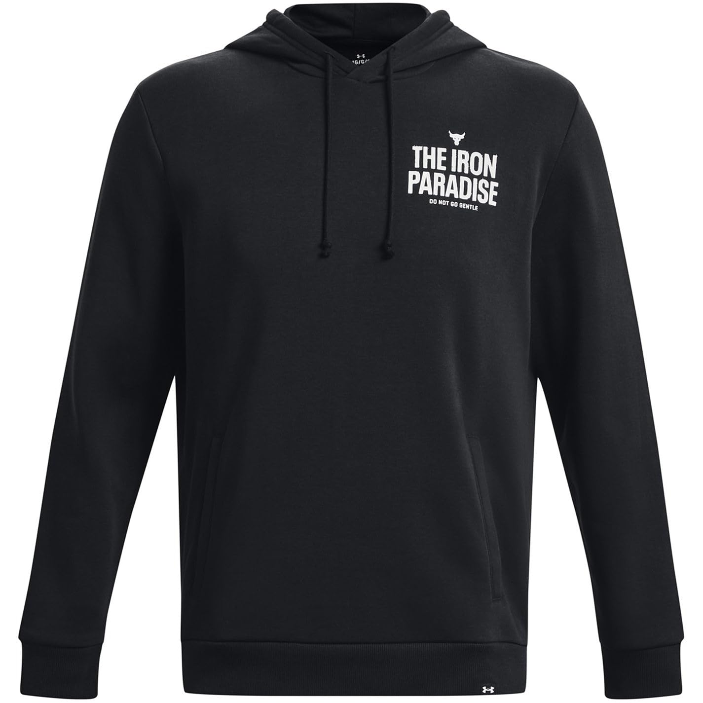 

Under Armour Pjt Rock Rival Fleece Hoodie Black White SM