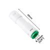 1/4" Quick Connect Check Valve Straight Connector Water Reverse Osmosis System Filter Fish Tank Irrigation System Accessories
