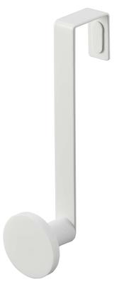 Yamazaki Jitsugyo 5968 Anti-slip Door Hanger, White, Approx. W5 X D8.5 X H19.5cm, Smart, Silicone Tip, Hat Won't Fall Off Easily
