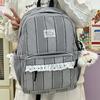 Schoolbag Japanese ins Small Fresh Simple School Bag Female Junior High School Student College Student Versatile Class Backpack Travel Backpack
