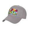 Rainbow Umbrellas Baseball Cap funny hat Anime Hat men's big size hat summer Women's Golf Wear Men's