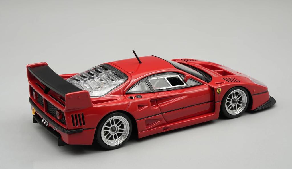 Technomodel 1/43 Ferrari F40 LM Press Version 1996 Red ENKEI Wheels TECNOMODEL PRESS VERSION Limited To 140 Units