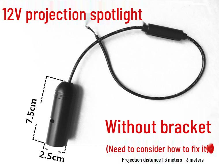 12V Escape Room Text Hint Arrow Projector Spotlight